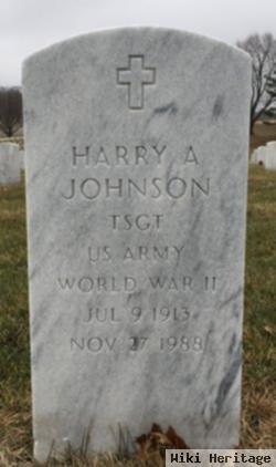 Harry A Johnson