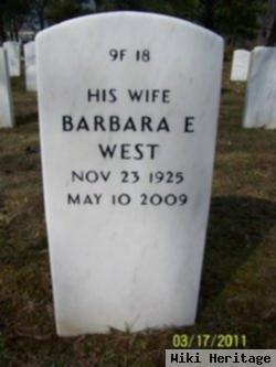 Barbara E West