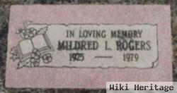 Mildred L Rogers