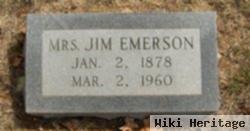 Mrs James Ethel "jim" Williamson Emerson