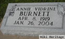 Annie Lee Vidrine Burnett