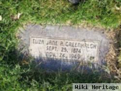 Eliza Jane Greenhalgh