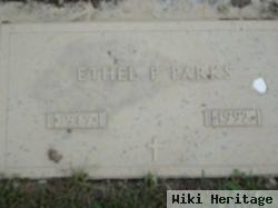 Ethel Pearl Knight Parks