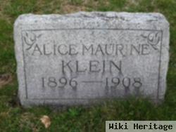 Alice Maurine Klein