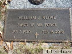 William John "w.j." Rowe