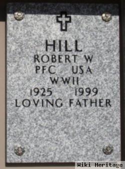 Pfc Robert W Hill