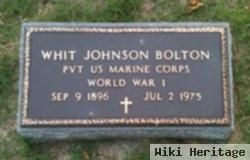 Whit Johnston Bolton