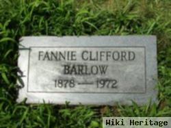 Mary Francis "fannie" Clifford Barlow