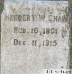 Herbert White Shaw