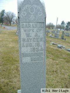 Sarah Ann Threlkeld Hayden