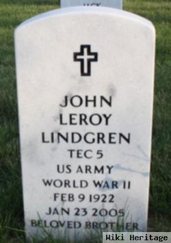 John Leroy Lindgren