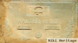 Walter H Lee