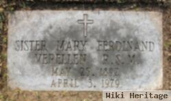 Sr Mary Ferdinand Verellen