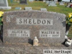 Walter "bud" Sheldon