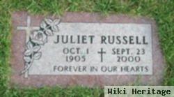 Juliette M "julie" Russell