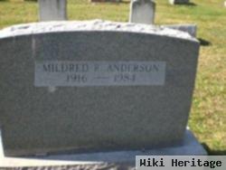 Mildred R Anderson