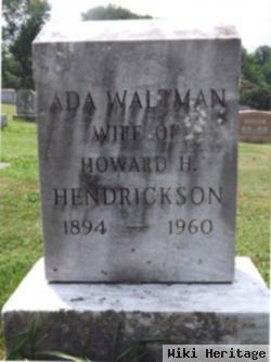 Ada Belle Waltman Hendrickson