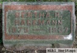 Bertha H. Scheunemann Hagemann