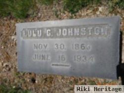 Lulu C. Johnston