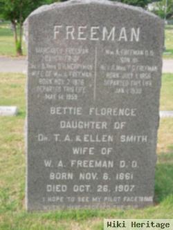 Bettie Florence Smith Freeman