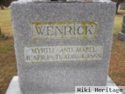 Myrtle Wenrick