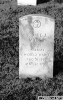 Romie J Myers