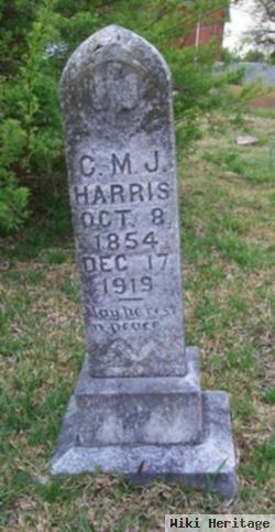 C M J "jasper" Harris