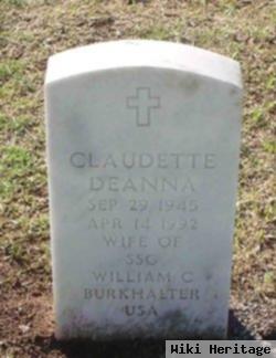 Claudette Deanna Burkhalter