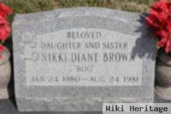 Nikki Diane "boo" Brown