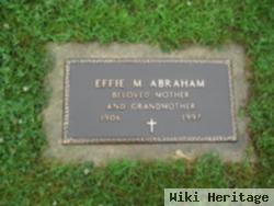 Effie M. Shepherd Abraham