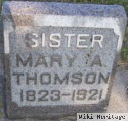 Mary A Bates Thomson