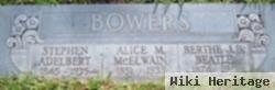 Alice Martha Mcelwain Bowers