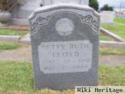 Betty Ruth Lloyd