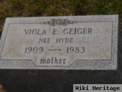 Viola Elizabeth Hyde Geiger