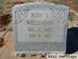 Ruby L Williamson