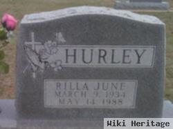 Rilla June Hurley