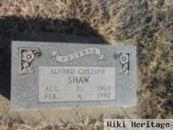 Alford Gillispie Shaw