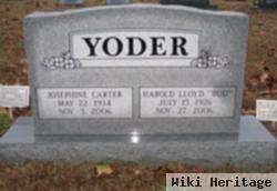 Harold Lloyd "bud" Yoder