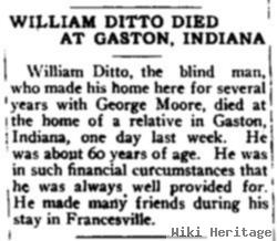 William M. Ditto