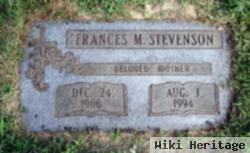 Frances May Stevens Stevenson