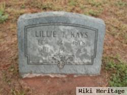 Mrs Lillie T Priddy Kays