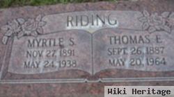 Myrtle Shields Riding