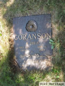 H Edwin Goranson