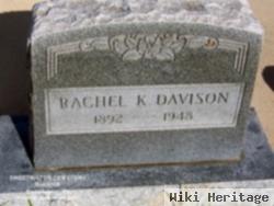 Rachel Kizah Castleman Davison