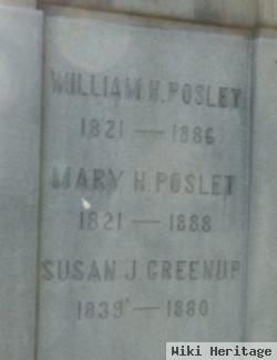 William H Poslet