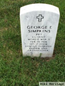 George E Simpkins