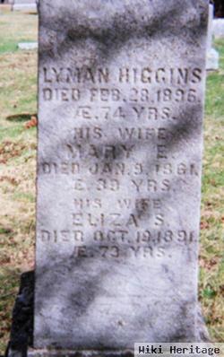 Eliza S Higgins