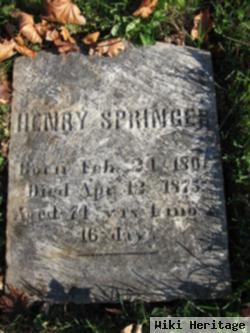 Henry Springer