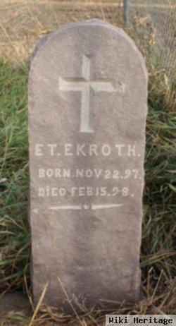 E T Ekroth