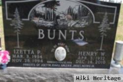 Henry W Bunts